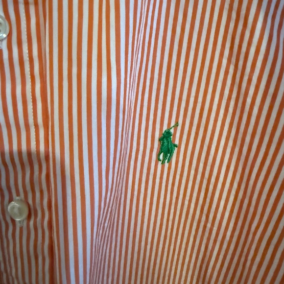 Polo by Ralph Lauren Men's Striped Button-Down Shirt, Small - Picture 3 of 5